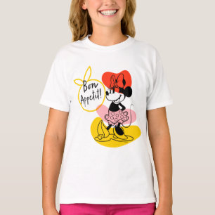 T-shirt Minnie Mouse Bon Appetit !