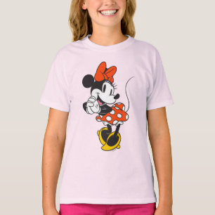 T-shirt Minnie Mouse Classique Pose les Mains Croisées