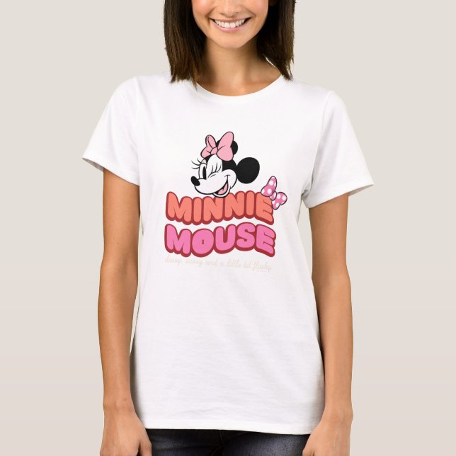 T-shirt Minnie Mouse Classy Sassy and Flashy (Devant)