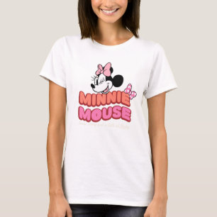 T-shirt Minnie Mouse Élégante, Chic et Flashy