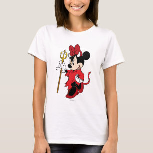 T-shirt Minnie Mouse en costume de diable