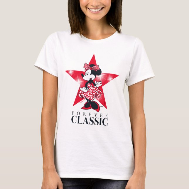 T-shirt Minnie Mouse | Hollywood - Forever Classic (Devant)