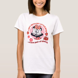 T-shirt Minnie Mouse Je vois avec mes petits yeux…