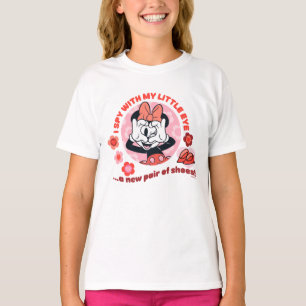 T-shirt Minnie Mouse Je vois avec mon petit œil…