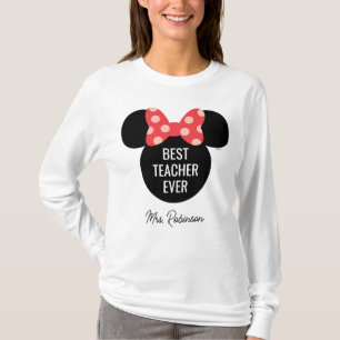 T-shirt Minnie Mouse Le plus grand enseignant du monde