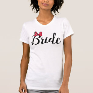 T-shirt Minnie Mouse   Mariée