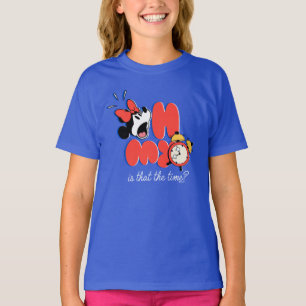T-shirt Minnie Mouse Oh Mon Dieu C'est L'Heure