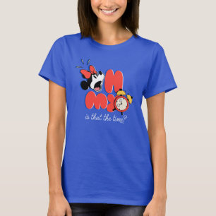 T-shirt Minnie Mouse Oh Mon Dieu C'est L'Heure