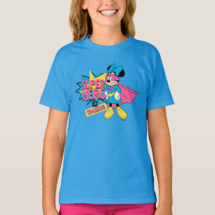 T-shirt Minnie Mouse   Super héros en formation