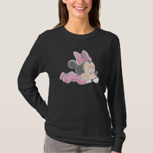 T-shirt Minnie souris bébé Pyjamas roses