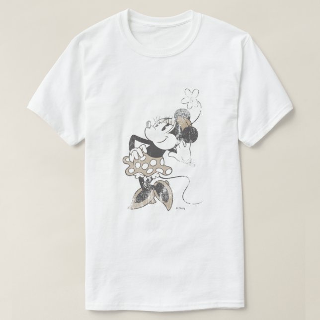 T-shirt Minnie Vintage (Design devant)