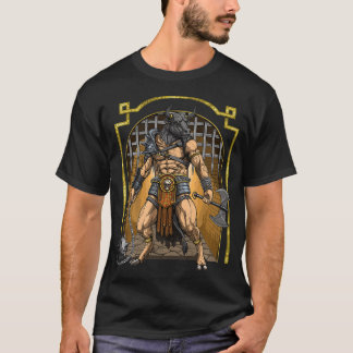 T-shirt Minotaur Ancient Greek Mythology Bull Mythical Cre