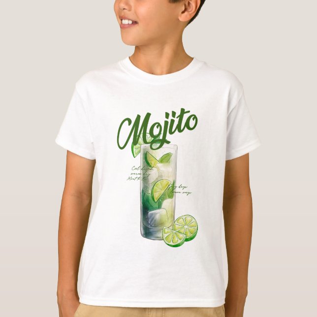 T-shirt Minty Lemon Vibes (Devant)