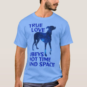 T-shirt Minuit Bleu étoile Ciel Galaxy Greyhound