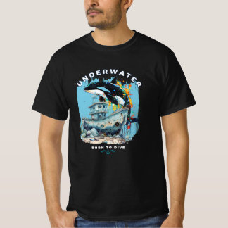 T-shirt Minuit été Orca