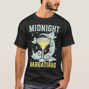 T-shirt Minuit Margaritas Alcool Boisson Cocktail