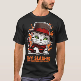 T-shirt Minuscule Slasher Kitty Krueger
