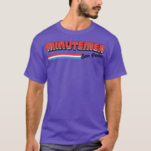 T-shirt Minutemen San Pedro Retro Style Design