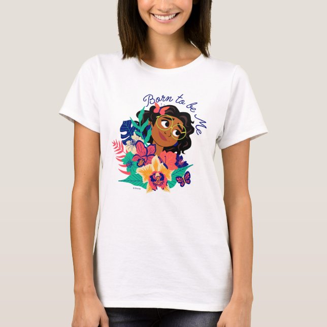 T-shirt Mirabel d'Encanto | Né pour être moi Floral Graphi (Devant)