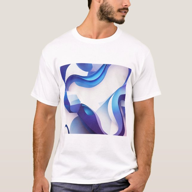 T-shirt Mirage moléculaire (Devant)