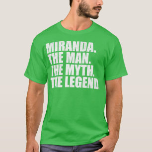 T-shirt Miranda Miranda Nom de famille Miranda nom de fami