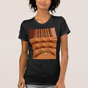 T-shirt Miroir africain traditionnel : Girafe tissée