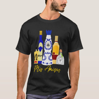T-shirt Mis Amigos Tequila