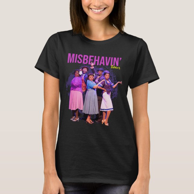 T-shirt Misbehavin dance tour - Misbehavin (Devant)