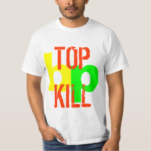 T-shirt MISE À MORT de DESSUS de point d'ébullition
