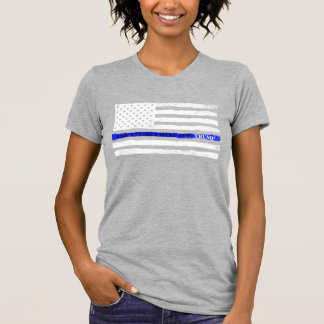 T-shirt Mise en oeuvre de Thin Line Law pour TRUMP