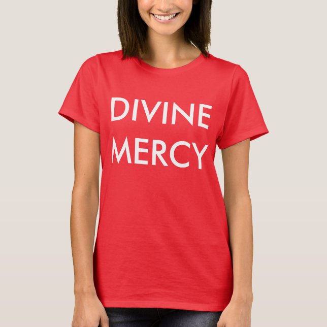 T-shirt Miséricorde divine (Devant)