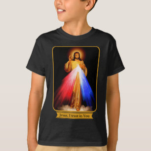 T-shirt Miséricorde Divine Jésus J'Ai Confiance En Toi Cat