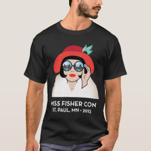 T-shirt Miss Fisher Con 2023 - inversé