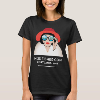 T-shirt Miss Fisher Con Art inversé - pour les vêtements s