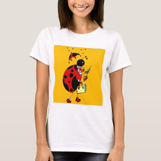 T-shirt Miss Ladybug (Devant)