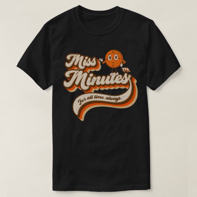 T-SHIRT MISS MINUTES (Design devant)