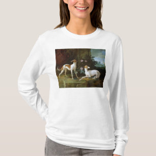 T-shirt Misse et Turlu, deux lévriers de Louis XV
