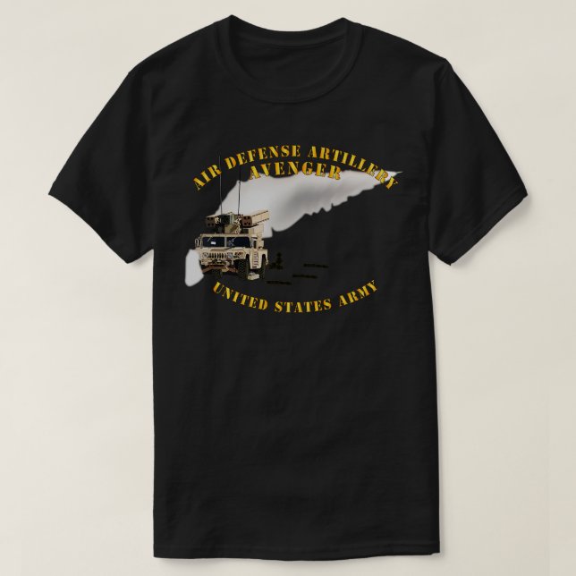 T-shirt missile Avenger Air Defense (Design devant)