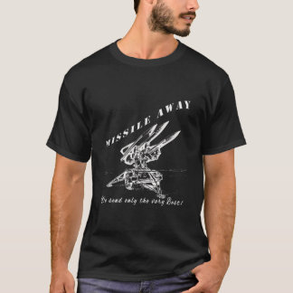 T-shirt Missile Away Flight Brigade Système de fusée Hawk