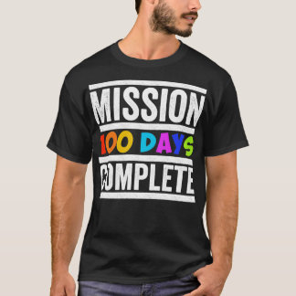 T-shirt Mission 100 jours terminée 2