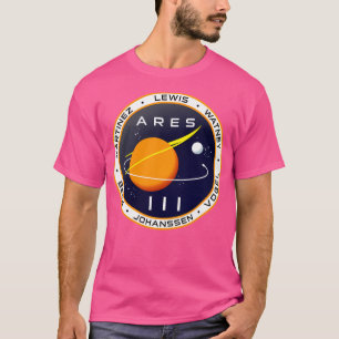 T-shirt Mission Ares 3 Sur Mars - Le Martien