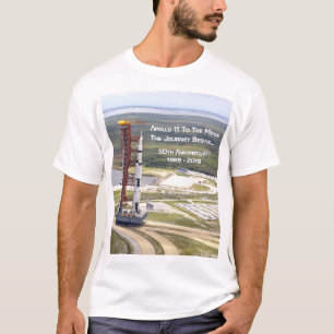 T-shirt Mission d'Apollo 11 à l'anniversaire de lune