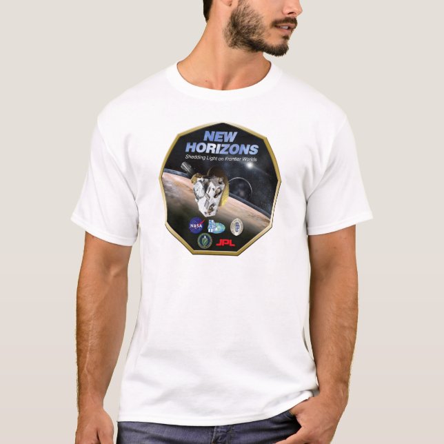 T-shirt Mission de New Horizons à Pluton ! (Devant)