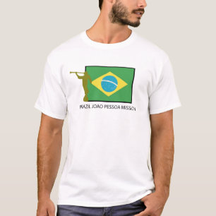 T-SHIRT MISSION LDS DE PESSOA DE JOAO DU BRÉSIL