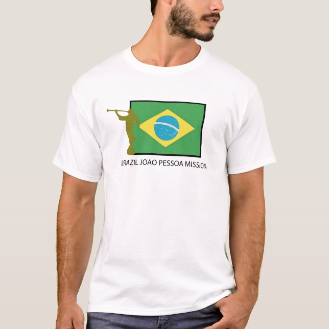 T-SHIRT MISSION LDS DE PESSOA DE JOAO DU BRÉSIL (Devant)