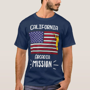 T-shirt Mission Missionnaire de Californie Anaheim Mormon 