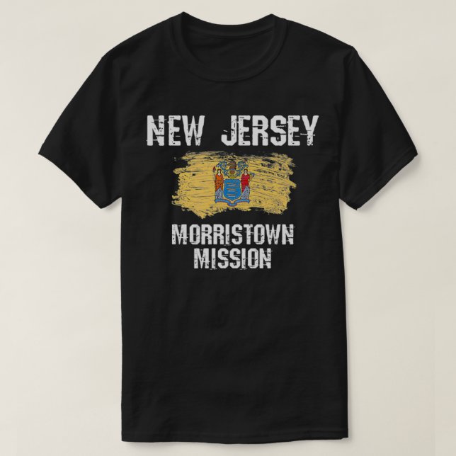 T-shirt Mission New Jersey Morristown (Design devant)