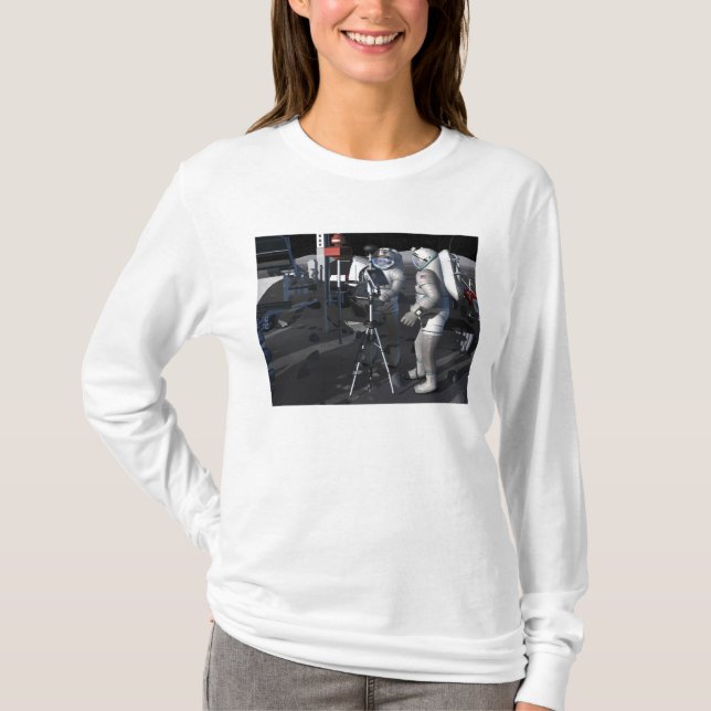 T-shirt Missions d'exploration spatiale futures 5 (Devant)