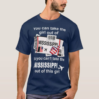T-shirt Mississippi Boarding PassMississippi