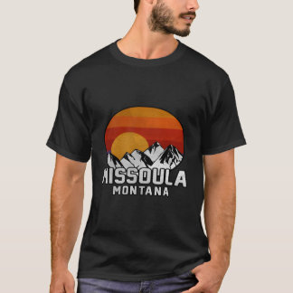 T-shirt Missoula Throwback